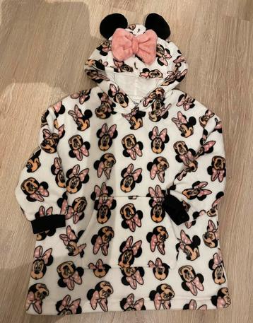Deken met capuchon minnie mouse maat 116 beschikbaar voor biedingen