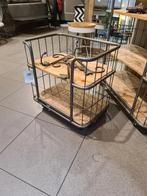 Nieuwe industriële verrijdbare trolley 61x65x41cm €120, Huis en Inrichting, Ophalen, ., Nieuw, .