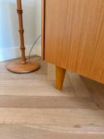 Vintage kastje dressoir hout jaren 50/60 sideboard, Ophalen, Minder dan 150 cm, Minder dan 100 cm, 25 tot 50 cm