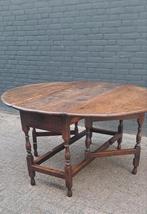 Engelse gateleg tafel ca 1750 groot, Ophalen