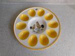 Eierbord 23 cm. 10 eieren Kip en Haan, Ophalen of Verzenden, Zo goed als nieuw, Bord(en), Overige stijlen