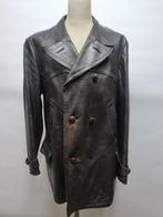 WO2 Motor jas ordonnans leer Duits kradmelder, Verzamelen, Ophalen, Landmacht, Nederland, Kleding of Schoenen