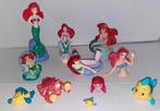 Ariel, Botje en Sebastiaan figuren (11x), Verzamelen, Disney, Ophalen of Verzenden, Pocahontas of Kl. Zeemeermin, Gebruikt, Beeldje of Figuurtje