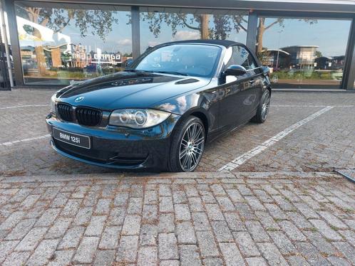 BMW 1-Serie 3.0 125I Cabrio 2008 Zwart, Auto's, BMW, Particulier, 1-Serie, Benzine, E, Cabriolet, Handgeschakeld, Geïmporteerd