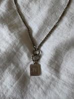 Josh v ketting zilver verstelbaar met logo bedeltje hanger, Sieraden, Tassen en Uiterlijk, Kettingen, Ophalen of Verzenden, Zilver