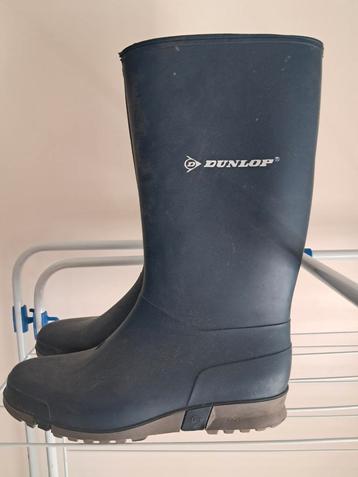 Regenlaarzen (Dunlop, maat 35/36) beschikbaar voor biedingen