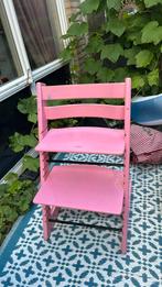 Stokke Tripp Trapp roze, Ophalen, Zo goed als nieuw, Meegroeistoel