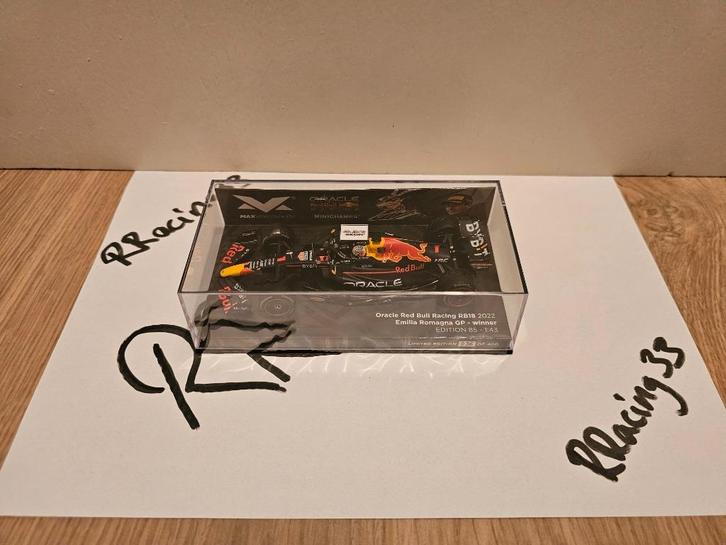 Verstappen Editie 85 winnaar Italië 2022 rb18 1:43, Verzamelen, Automerken, Motoren en Formule 1, Nieuw, Formule 1, Ophalen of Verzenden