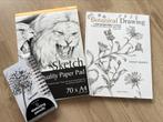 Boek Botanical Drawing (Engels) incl potloden & schetspapier, Ophalen of Verzenden, Zo goed als nieuw, Overige onderwerpen