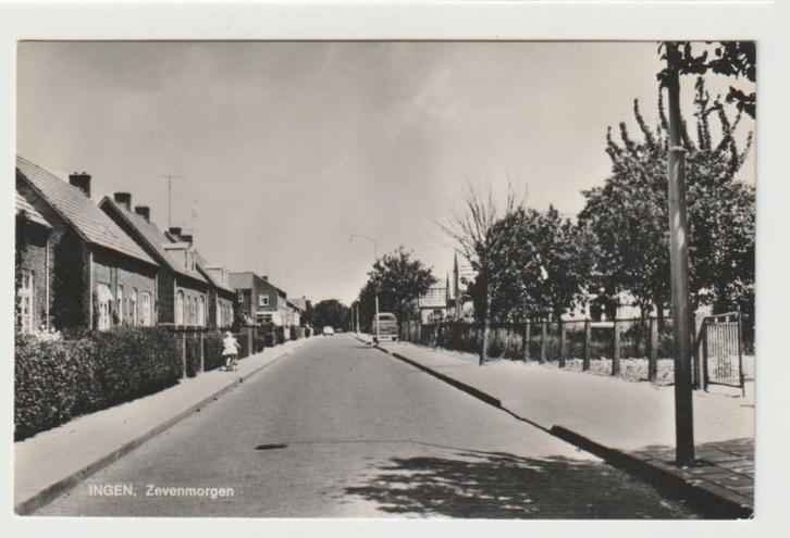 A 03 Ingen, Zevenmorgen, Verzamelen, Ansichtkaarten | Nederland, Gelopen, Gelderland, 1960 tot 1980, Ophalen of Verzenden
