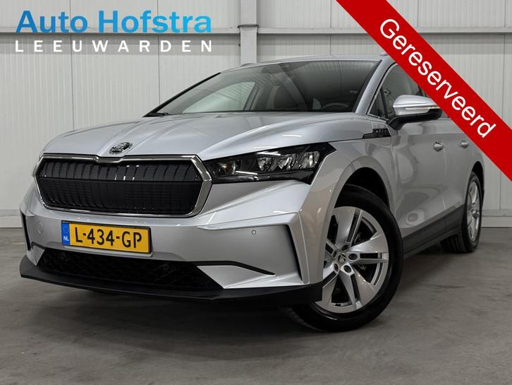 Skoda Enyaq iV 60 SOH 92,9% KEY-LESS CAMERA TREKHAAK, Auto's, Skoda, Bedrijf, Te koop, Enyaq, ABS, Achteruitrijcamera, Adaptive Cruise Control