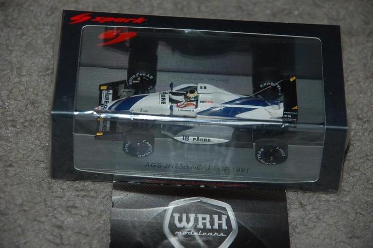 1:43 AGS JH52B JOHANSSON SPARK S7227 WRH, Hobby en Vrije tijd, Modelauto's | 1:43, Zo goed als nieuw, Auto, Overige merken, Ophalen of Verzenden