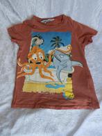 z.g.a.n. T'shirt octopus en haai, maat 98-104, korte mouw, Ophalen of Verzenden, Zo goed als nieuw, Jongen, Shirt of Longsleeve