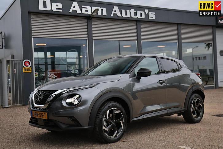Nissan Juke 1.0 DIG-T Connecta Camera Automaat Keyless Carpl, Auto's, Nissan, Te koop, Juke, ABS, Achteruitrijcamera, Airbags