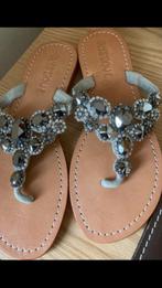 Mystique crystal sandals, maat 37, Verzenden, Zo goed als nieuw, Grijs, Mystique