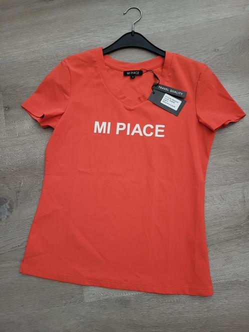 Mi Piace travelstof top maat S of M, Kleding | Dames, Tops, Nieuw, Maat 36 (S), Oranje, Korte mouw, Ophalen of Verzenden