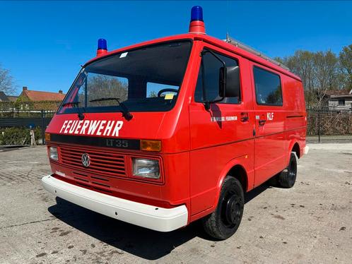 Volkswagen LT 35 ‘86 camper brandweer, Caravans en Kamperen, Campers, Particulier, Bus-model, Volkswagen, Ophalen