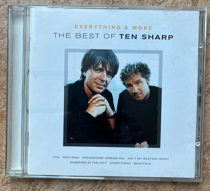 Ten Sharp - Everything & More; The Best Of (cd poprock), Cd's en Dvd's, Cd's | Pop, Zo goed als nieuw, 1960 tot 1980, Ophalen of Verzenden