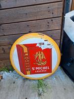 Emaille reclamebord st Michel, Ophalen of Verzenden, Gebruikt, Reclamebord