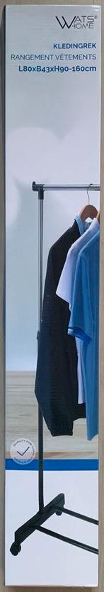 Kledingrek [80x43x90/160cm] Nieuw, Kleding | Dames, Kledingrekken, Ophalen of Verzenden, Met wielen, Nieuw