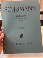 Schumann Arabeske Opus 18 - Piano Bladmuziek, Klassiek, Ophalen of Verzenden, Zo goed als nieuw, Artiest of Componist
