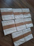 Walra Keukendoeken - Set van 8 - Kiezelgrijs, Ophalen of Verzenden, Nieuw, Grijs, Theedoek of Handdoek