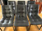 Gratis af te halen: 6 eetkamerstoelen Henders&Hazel, Ophalen, Overige materialen, Gebruikt, Grijs