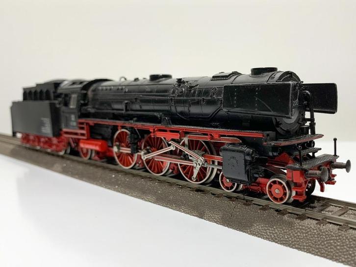 FLM: 1362 BR 01 220 Stoomlocomotief met tender voor H0-spoor, Hobby en Vrije tijd, Modeltreinen | H0, Gebruikt, Locomotief, Gelijkstroom