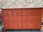 İkea hemnes 8 ladekast rood, Huis en Inrichting, Kasten | Ladekasten, Ophalen, 5 laden of meer, Zo goed als nieuw, Minder dan 100 cm