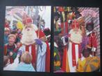 Set van 2 Vintage Kaarten - Sinterklaas & Zwarte Piet, Verzamelen, Ansichtkaarten | Themakaarten, Verzenden, 1960 tot 1980, Ongelopen
