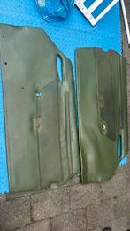 Mercedes sl w107 r107 deurpanelen L&R olijfgroen, Auto-onderdelen, Interieur en Bekleding, Ophalen of Verzenden, Gebruikt, Mercedes-Benz