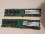 2x2GB DDR2 800 pc6400, Computers en Software, Gebruikt, Ophalen of Verzenden, DDR2, Desktop
