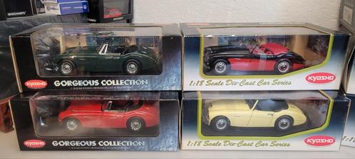 Kyosho Austin healey 100  3000 MK1  en 3000 MK3, Hobby en Vrije tijd, Modelauto's | 1:18, Zo goed als nieuw, Kyosho, Ophalen of Verzenden