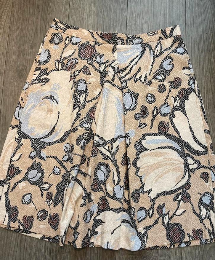 Promiss prachtige  rok maat 42, Kleding | Dames, Rokken, Zo goed als nieuw, Maat 42/44 (L), Beige, Knielengte, Ophalen of Verzenden