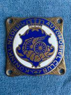 Koninklijke nederlandse automobielen club emaille grill bord, Ophalen of Verzenden