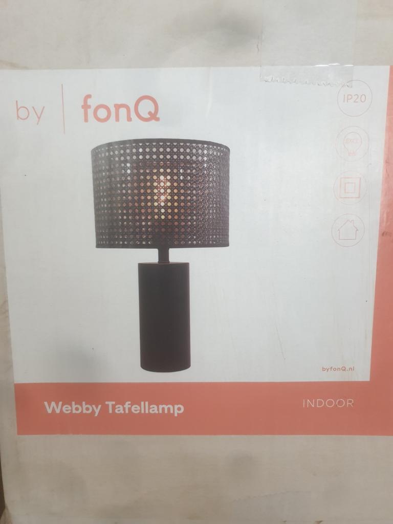 Fonq webby tafellamp, Ophalen, Nieuw, Modern, Minder dan 50 cm