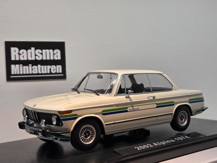 Bmw 2002 Alpina - 1974 - 1:18 KK-SCALE, Hobby en Vrije tijd, Modelauto's | 1:18, Nieuw, Auto, Ophalen of Verzenden