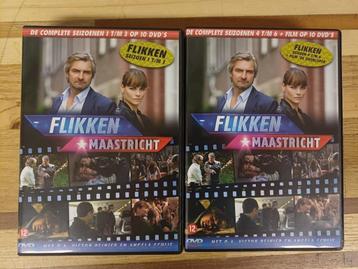 Flikken Maastricht - seizoen 1 t/m 6 + film (totaal 20 dvd's beschikbaar voor biedingen