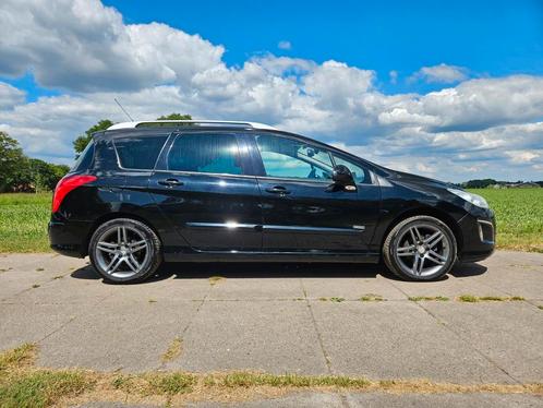 Peugeot 308 SW Sportium 1.6 VTI 16V 7P 2013 Zwart, Auto's, Peugeot, Particulier, ABS, Airbags, Airconditioning, Bluetooth, Bochtverlichting