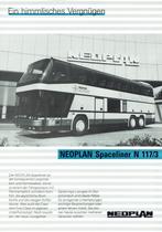 Folder Neoplan Spaceliner N 117/3 (touringcar - ca.1989), Verzenden, Gelezen, Overige merken