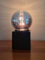 Vintage Philips space age spiegel bollamp, Ophalen of Verzenden, Gebruikt, Minder dan 50 cm