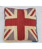 Kelim kussen 100x100x15 cm met vulling, Ophalen of Verzenden, Nieuw, Overige kleuren, Vierkant