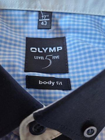 Olymp 43 /XL vaste prijs €26 fris blauw beschikbaar voor biedingen