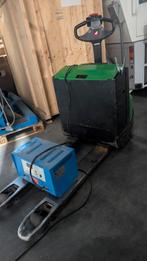 Electrische Palletwagen met acculader 24v 40A werkt goed, Doe-het-zelf en Verbouw, Palletwagens en Pompwagens, Ophalen of Verzenden