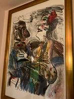 Martineau Anton Litho, Antiek en Kunst, Kunst | Schilderijen | Abstract, Ophalen of Verzenden