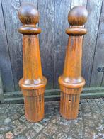 gietijzeren paaltjes, Tuin en Terras, Tuinbeelden, Ophalen of Verzenden, Gebruikt, Metaal, Overige typen