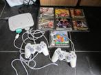 Sony PS One / PS1 in zeer goede staat met 2 controllers, Spelcomputers en Games, Ophalen of Verzenden, Zo goed als nieuw, Met 2 controllers