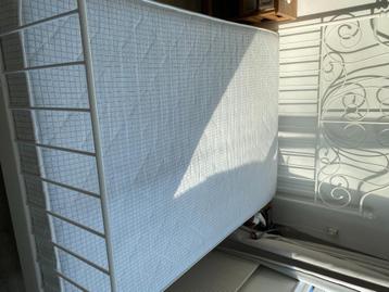 wit bedframe ikea (incl lattenbodem excl matras) - afbeelding 3