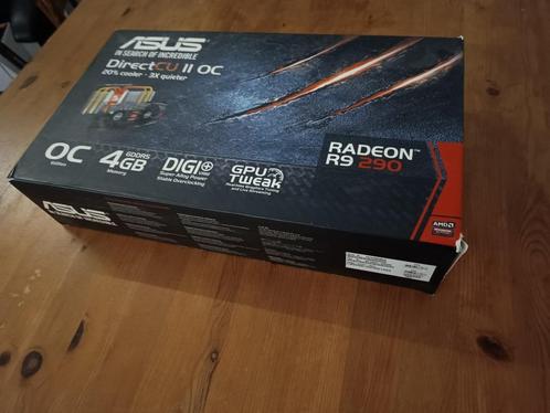 ASUS R9 290X 4GB DirectCU II OC videokaart, Computers en Software, Videokaarten, Gebruikt, AMD, PCI-Express 3.0, GDDR5, HDMI, DisplayPort