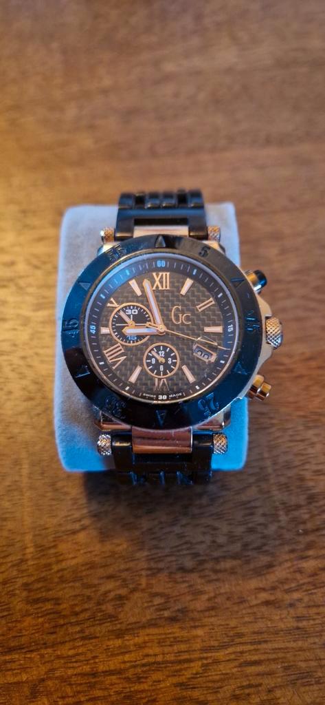 GC herenhorloge Guess Collection, Sieraden, Tassen en Uiterlijk, Sporthorloges, Zo goed als nieuw, Ophalen of Verzenden